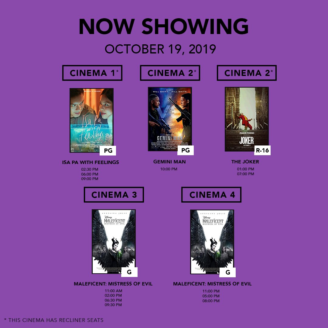 AyalaThe30th's tweet photo. Catch Carlo Aquino and Maine Mendoza's much-awaited film, Isa Pa With Feelings, today!
Go to https://t.co/yb8BQt3x70 to book your tickets. #AtThe30th #AwakenAmazing https://t.co/ZBf3Zl7VNh