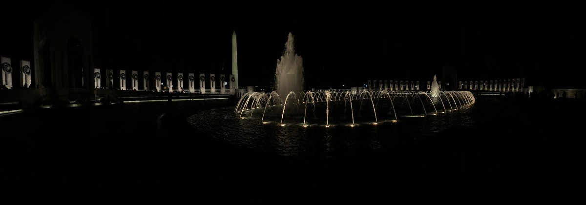 HOMS/TOMS MEA DC trip Day Two, Part Two: Mount Vernon, USAF Memorial, WWII Memorial, and more. Incredible sights, especially at night. Lots of feelings tonight- surely many more tomorrow #rememberthepast #plsas #RelationshipsMatter @isd719