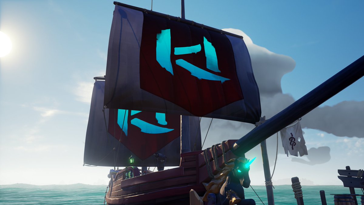 jdmc199's tweet image. Digging the new sails. ⁦@SeaOfThieves⁩ #bemorepirate #supportdevelopers