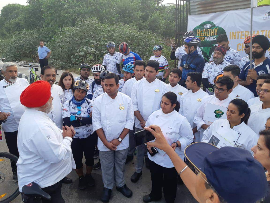 SiddhantMathu13's tweet photo. Cyclathone has been started from IIHM DELHI to IIHM JAIPUR all the very best to all the chef's
#IHMHOTELSCHOOL #besthreeyears #internationalchefs #specialday #specialevent @ajitfnb @Aayushiihm @NishitaSambhwa2 @KhushiAgarwal_1 @khushbuIIHM @Sanket93836010 @LibraryiihmJpr https://t.co/Y7LVrIC192