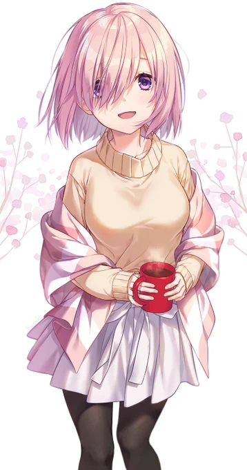 「寒くなってきましたね、先輩」
#FGO 