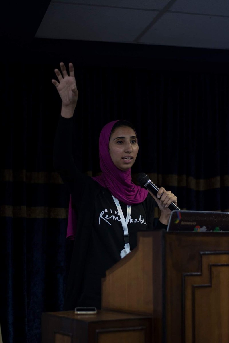 We are starting our second session "Act like A brand"  with our WTM lead " Heba saleh"
<a href="/Reka9/">Heba S.</a> <a href="/WTM_Alex/"> WomenTechmakersAlex</a> <a href="/abid_salim/">Salim Abid سليم عبيد</a> <a href="/WomenTechmakers/">Women Techmakers</a> <a href="/dahabdev/">Ahmed Abu_eldahab 💙</a> @SondosElsayed4 @hadeer_darwesh <a href="/KhadejaMA/">خديجة</a>
<a href="/EslaamSaeed/">Eslam Saeed</a> <a href="/naderkhaled92/">Nader Khaled</a>
#DevFest19 #DevFestMENA #GDG #WTM #DevFest | #DevFestAlexandria