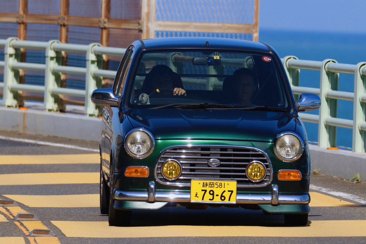 vip3_16aristo's tweet photo. 【友達募集】
ミラジーノ乗りの友達増えてほしいです！
静岡でミニライトスペシャルターボ 5MT乗ってます。フルバケにハマるの大好きお兄さんです。
内装剥がすのも大好きです❤️

大崩で座ってる事多めです笑

#ダイハツ乗りと繋がろう2019秋 
#ミラジーノ
#大崩 https://t.co/WpBzJS4zJP