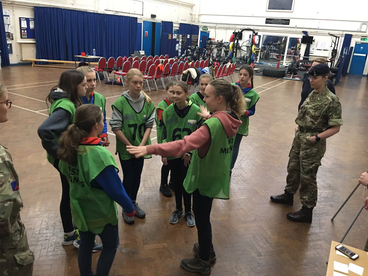 ArmyWestMids's tweet photo. It’s an early start for our latest leadership day with @Girlguiding. 28 guides from @GirlguidingWM working to gain their Leadership Skills badge with support from our soldiers.
#leadership #Everygirl #inspiregirls https://t.co/QTxw8JG85B