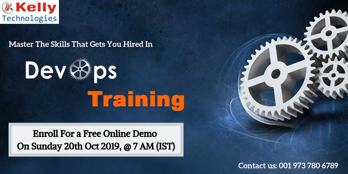 manasa50484663's tweet image. As there are limited number of seats Hurry up and reserve your spot for Free #Demo on #OnlineDevOps Technology  On 20th Oct at 7AMIST (Sunday) at #KellyTechnologies .

For Further Details
kellytechno.com/Online/Course/…
forms.gle/P9j7ybSsiGeEQz…