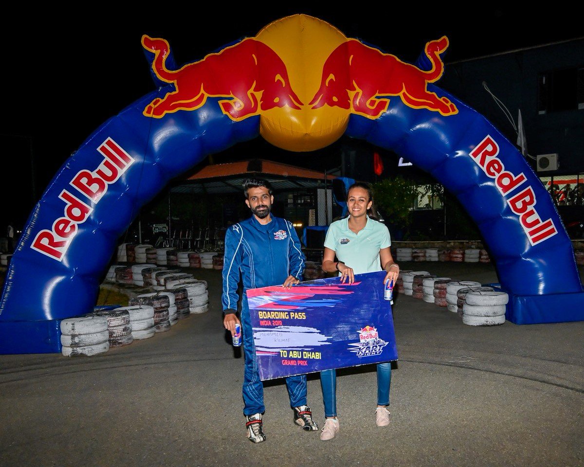 evoIndia's tweet photo. Kochi's Mohammed Ridhaf wins the 2019 #RedBull #KartFight title. The third edition attracted 9000 participants out of which only 23 made it to the 'National Finals'held at the #ChicaneCircuit in #Hyderabad. @redbullindia  #GivesYouWings
.
Read more here:
https://t.co/qiuWmvHCIj https://t.co/GVDJGTOu8u