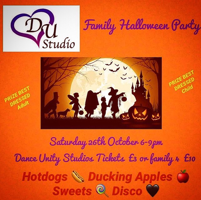 danceunityx's tweet photo. Can’t wait for our spooky Halloween fun party 🎃👻 https://t.co/CNhVZPW5hz