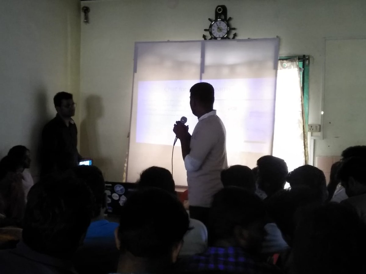 alagunilam's tweet photo. Next Session started "Graph API for Teams" by Packiaraj at Global Microsoft 365 Developer BootCamp 2019, Salem. #Microsoft365 #Office365 #M365DevBootCamp #Salem #MicrosoftDEVGeeks #MVPBuzz #IndiaMVP https://t.co/CjoHL3ufiT