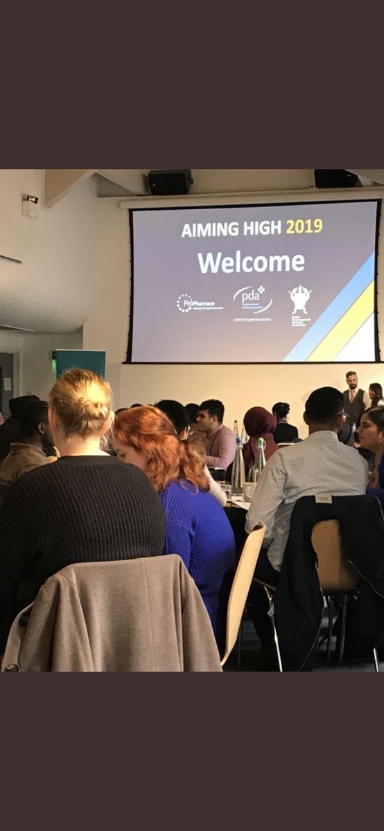 NomaPropharmace's tweet photo. Always a pleasure to support the @the_pda to deliver the #Aiminghigh19 conference, alongside the @BPSA @PharmaSupport, all topics are carefully selected to give you a head start to the year and start preparing for the @TheGPhC registration assessment! #propharmace #prereg19 https://t.co/MUHAwkmFLP