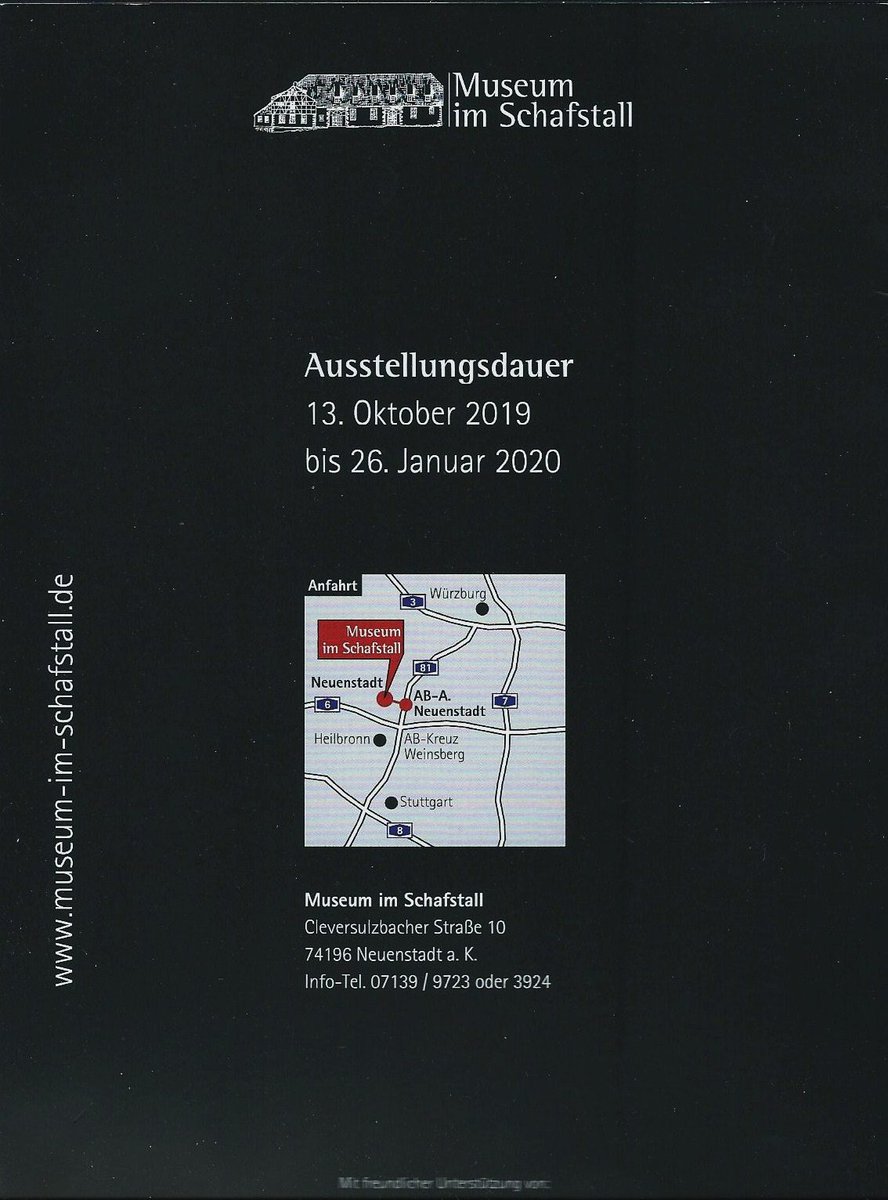 afictaeturma's tweet photo. TOKYO MEMORY in Deutschland #HuguesGillet !Musée du Schafstall Neuenstadt-am-Kocher Allemagne/ Exposition du 13 octobre 2019 au 26 janvier 2020 .
/ INFOS : https://t.co/EwveLucSJp
https://t.co/RSSkKxpNai https://t.co/Tlv08nomjM