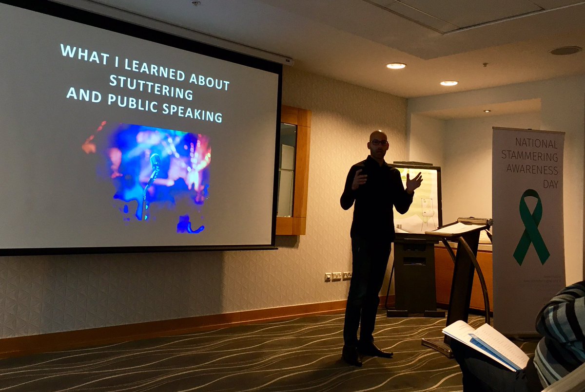 nsad_ie's tweet photo. Now that we’ve gotten to know each other at #NSAD2019 through an icebreaker, @Rani_doRan is our first speaker of the day. Recently, Ido started documenting and sharing his personal ongoing journey with #stuttering on his blog - https://t.co/nTEiBKoKX3. https://t.co/uPYW4OIaGJ