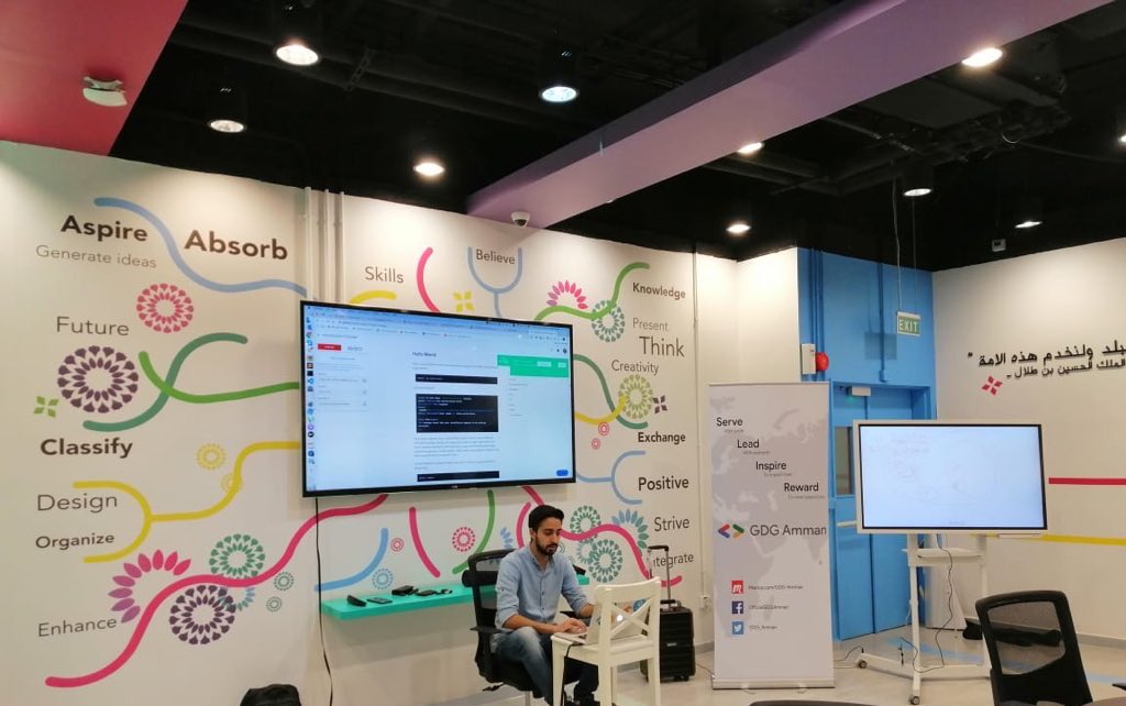 GDG_Amman's tweet photo. Let’s complete #Kubernetes quest together and start practicing in the #googlecloud using @qwiklabs 💪🏻
 
Haa excited? Let’s jamming 😉
#cloudStudyJam #StudyJam19 https://t.co/kAi6fVZSNG