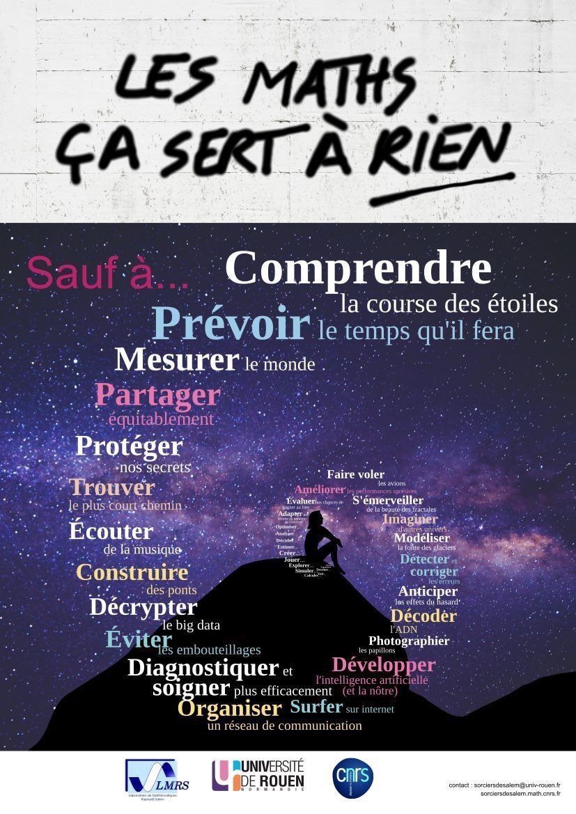 zeneduc's tweet photo. Les #maths ne servent à rien... sauf à : 
- Mesurer le monde
- Partager équitablement
- Trouver le chemin le plus court
- Ecouter de la musique
- Construire des ponts
- Diagnostiquer et soigner plus efficacement
- ...

#Mathématiques #Ecole #Education #Enseigner #Enseignement https://t.co/C4XSLpPcNL