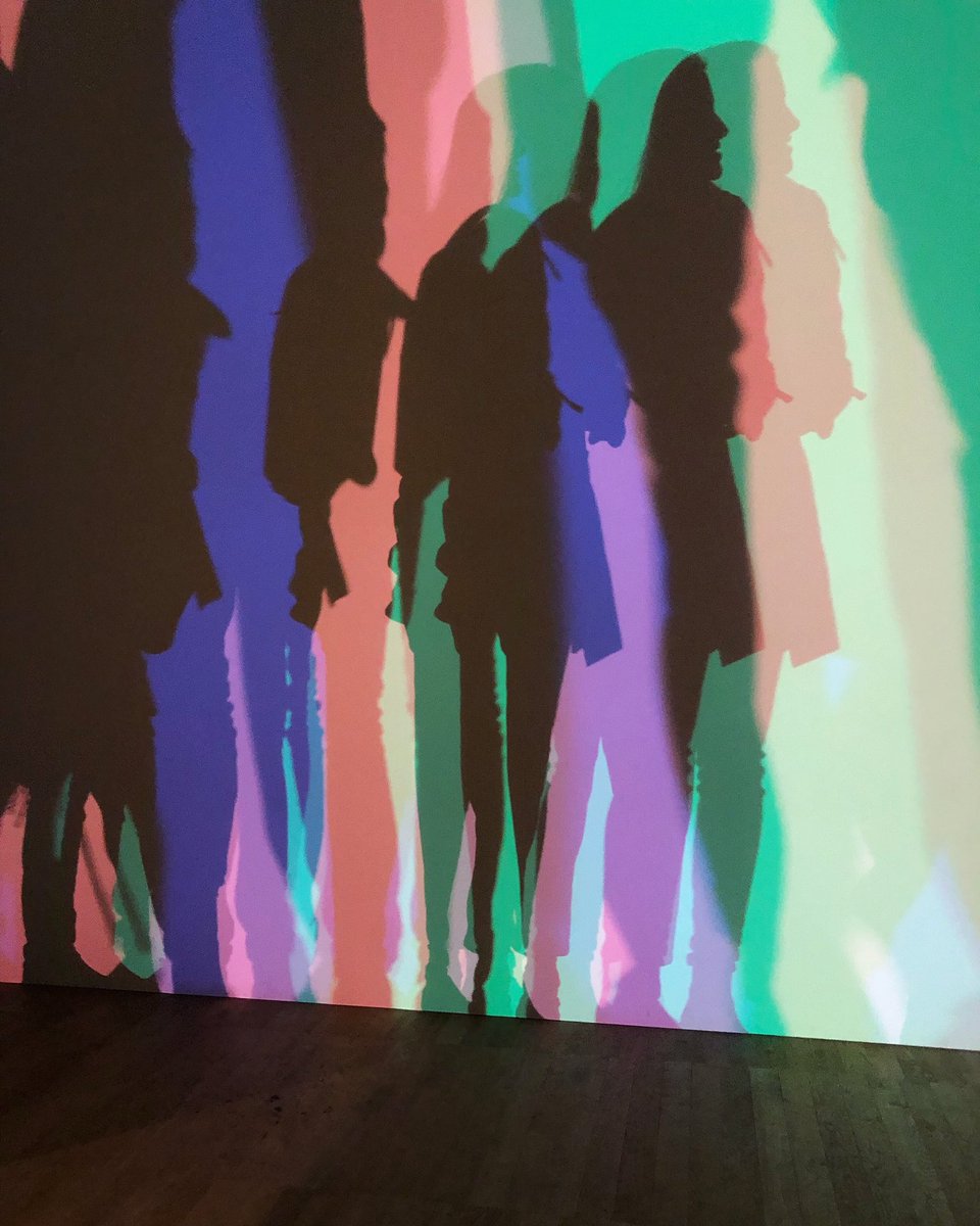 MurgatroydJodie's tweet photo. Mooching around the @olafureliasson exhibition at the @Tate on my own after a full day of informative talks at my first #MuseTech19 - see you next year @ukmcg https://t.co/K5dZ7vsCxR