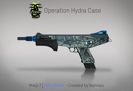 precinhosdocsgo's tweet photo. MAG-7 | Hard Water  - Sentimental é o home que vê um valor absurdo em tudo. Eu só vejo skin:  Minimal Wear: R$4,77,  Well-Worn: R$4,15,  Field-Tested: R$2,02,  Factory New: R$4,77. #csgo https://t.co/GTOWxcUfYl