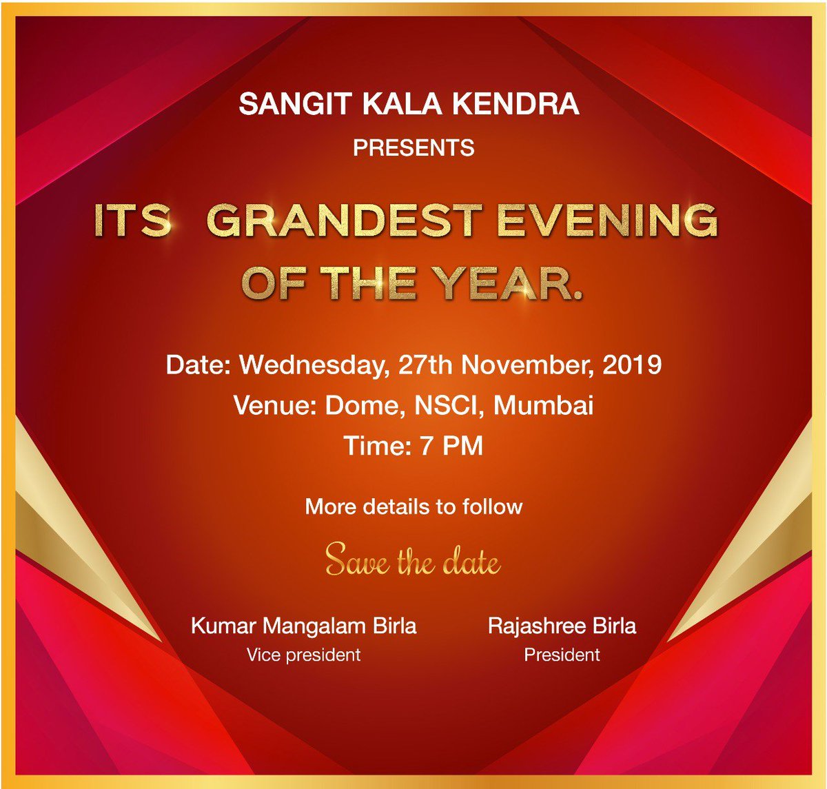 SKK73's tweet photo. SAVE THE DATE https://t.co/82r0P8s4ia