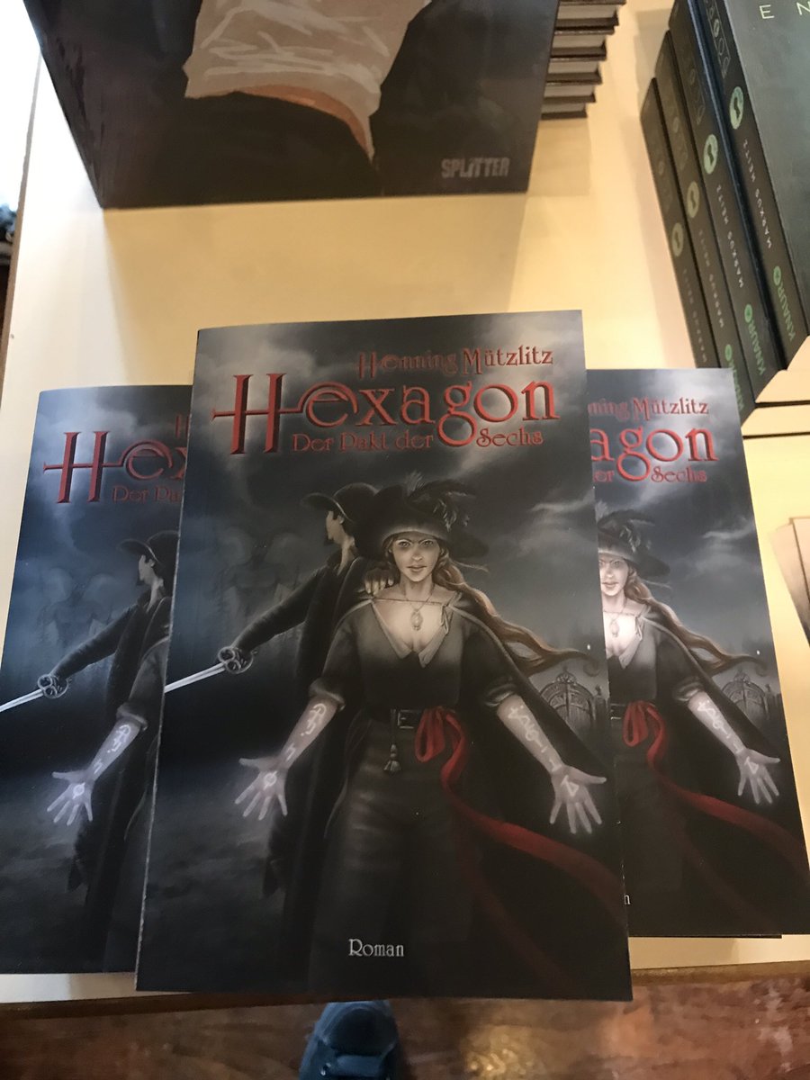 RefiningReality's tweet image. Jetzt auf dem #BuCon: Henning Mützlitz liest aus Hexagon: Der Pakt der Sechs! Das Buch zur Lesung gibt es bei uns am F&amp;amp;S-Stand 😊