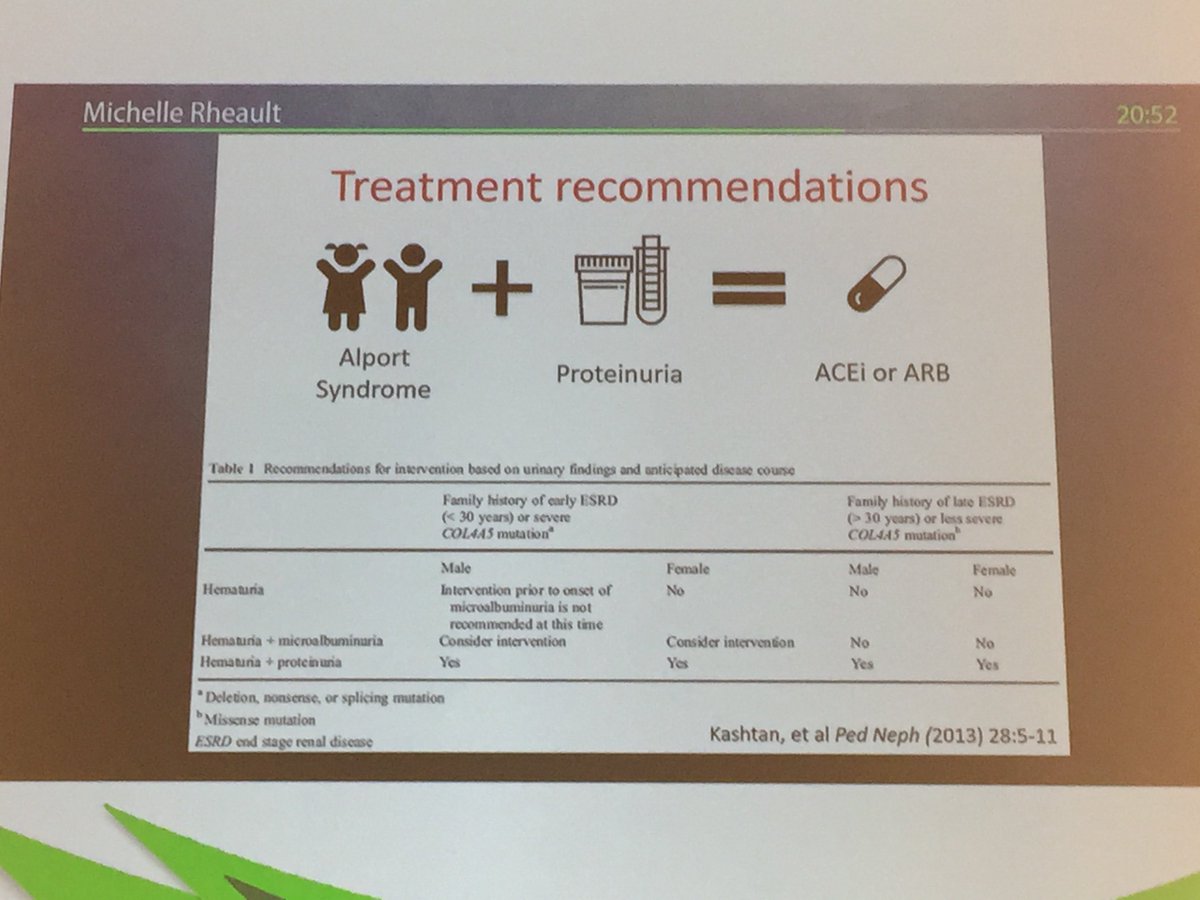 ASPNeph's tweet photo. Dr.  Michelle Rheault  giving a Clinical update including new pharmacologic approaches #ipna2019  @rheault_m  : ACEi or ARBs are reasonable options #ipna2019 https://t.co/DOnV6KOBit
