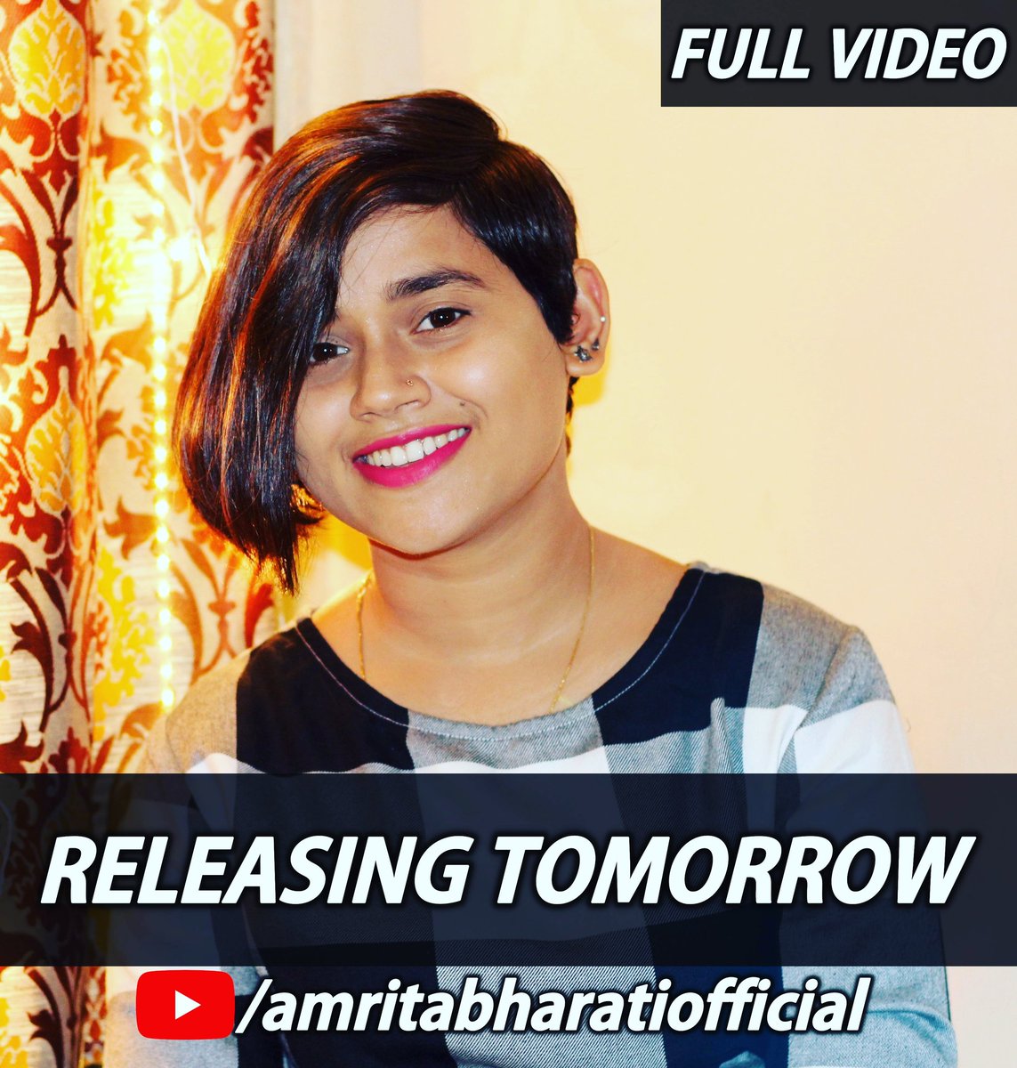 Releasing tomorrow on my #youtube channel 🎤
-
NEW MUSIC VIDEO
-
#staytuned to my Yt Channel to get notified ❤️
-
▶ Subscribe @ youtube.com/c/AmritaBharat…
-
#newmusic #newsong #new #coversong #music #mumbaisingers #instasinger #singers #amrita #musicislife