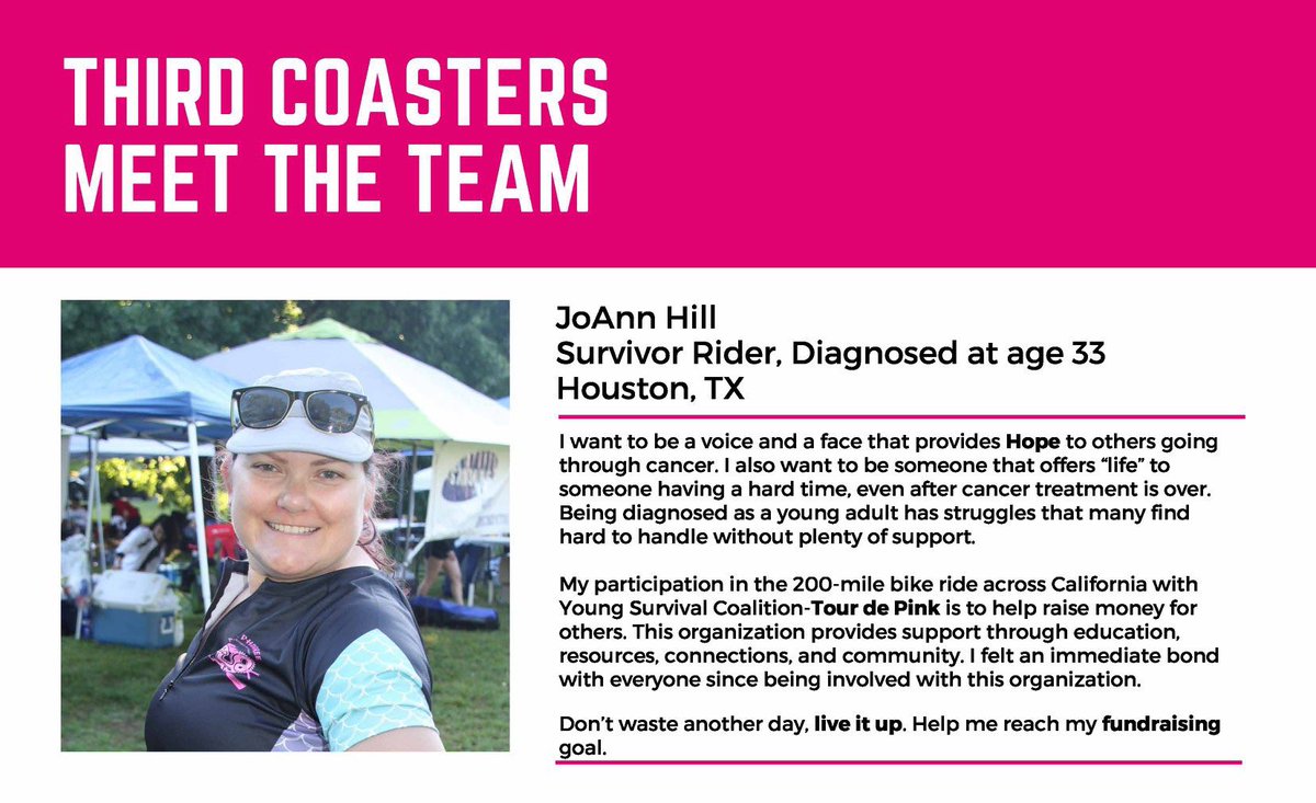 texaspina's tweet photo. Meet the Third Coasters! Each one is riding in @YSCTdP West Coast this year. #thirdcoasters #youngsurvivors #bcsm #tdp200 #ysctdp #windsorbikeandsport #6millionthbarrel #cyclinglife #bcsm #tnbc #hope #shareyourstory https://t.co/ZqBOW8w7N1
