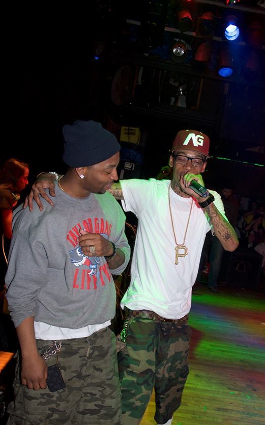 Sledgren &amp; Wiz Khalifa havoc in the night!!
