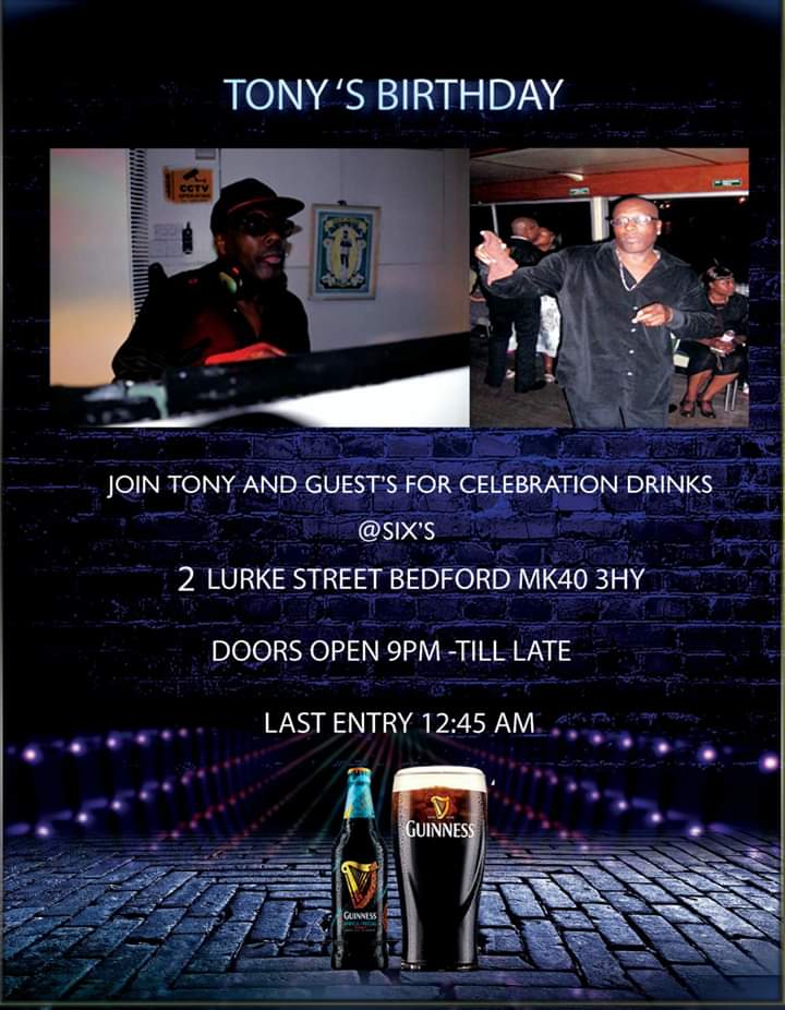 Tonight tonight. . Come on down to Club Sixs in Bedford. . We are back open. . #sixs #clubsixs #bedford #bedforduk #bedfordtowncentre #westindianfood #starboyfest