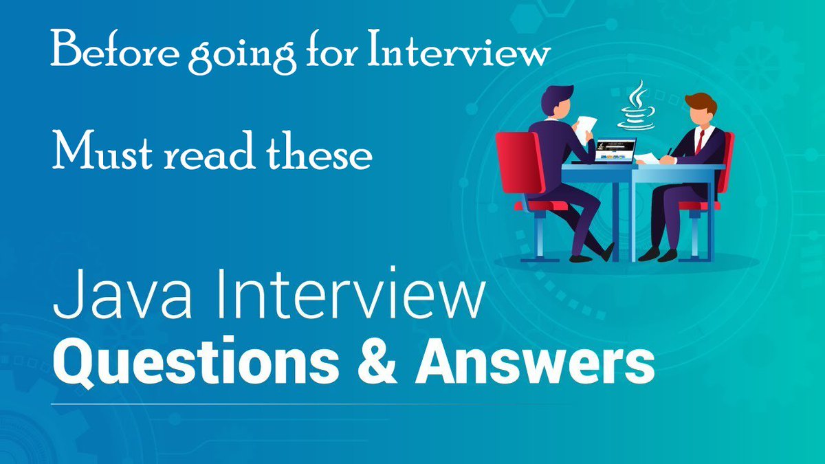Prolinecoders's tweet image. Interview Questions For Java That Must Be Prepare.
prolinecoders.in/interview-ques…
#Java #javascript #interview #InterviewTips #questions