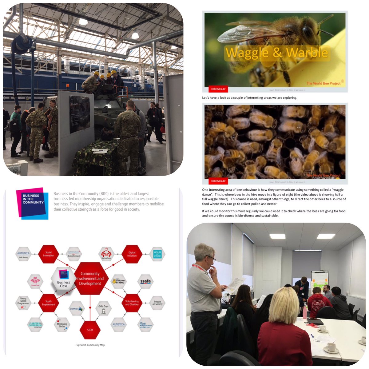 #LoveOurColleges Week M: IBM recruitment and selection #TLevels #IndustryPlacement T: Oracle #TVTTP Teacher Placement W: REME launch #PBL to 300+ Engineers T: Fujitsu BYTE Team #GuestLecture and Teacher Placement F: Prepare to do it all again😅#TransformLivesThroughLearning