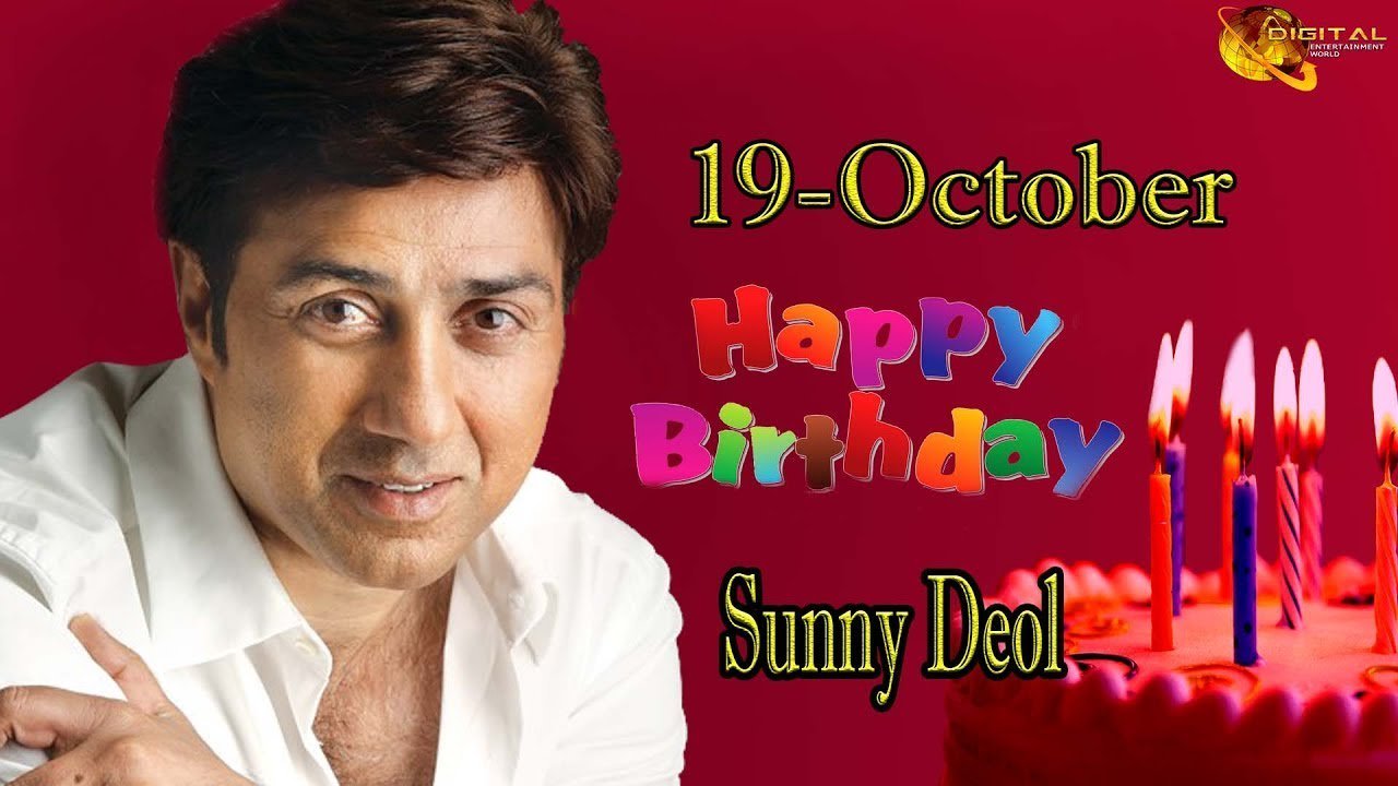 Wish u very happy birthday the action king of Bollywood Sunny deol sir.. 