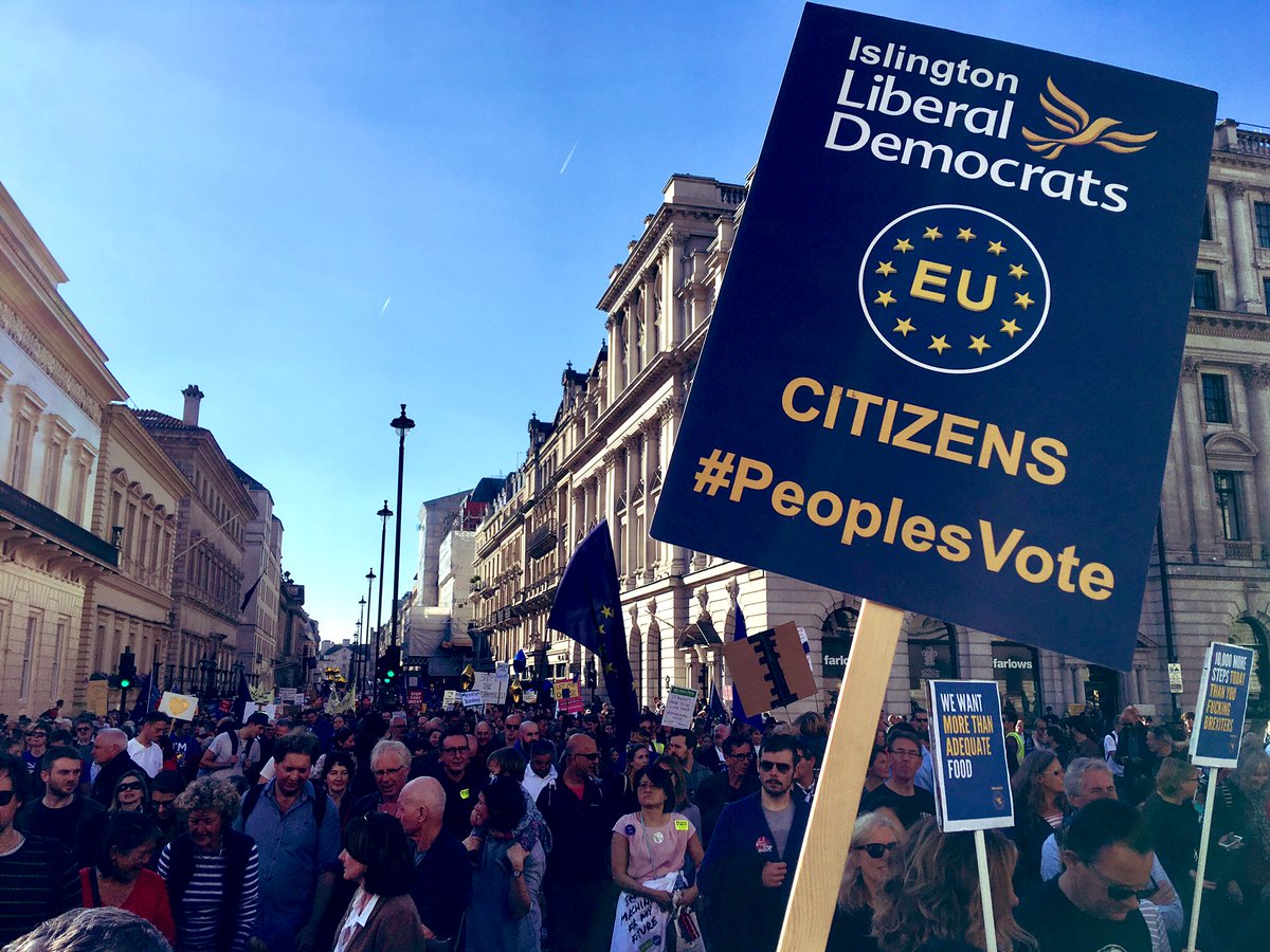 Live in #Islington and want to #StopBrexit? Join us and our friends at @IslingtonIn this morning at Highbury & Islington Station. 

We will be heading for the #PeoplesVoteMarch at 11am. 

#PeoplesVote #PutItToThePeople #FinalSay #Brexit #BrexitDeal #StopBrexit