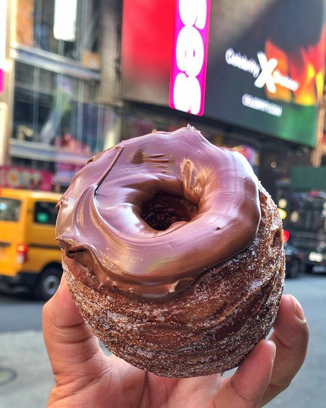Yes, we’re obsessed with this Nutella Cronut at <a href="/miasbakerybk/">Mias Bakery </a> and yes, we’re going to overdose on it! 😇
.
.
.
📍Mia’s Brooklyn Bakery, Times Square &amp; Brooklyn
.
.
.
#Cronut #Donut #Croissant #Nutella #NutellaLove #Chocolate #Hazelnut #TimesSquare #Man… ift.tt/2VTvhXS