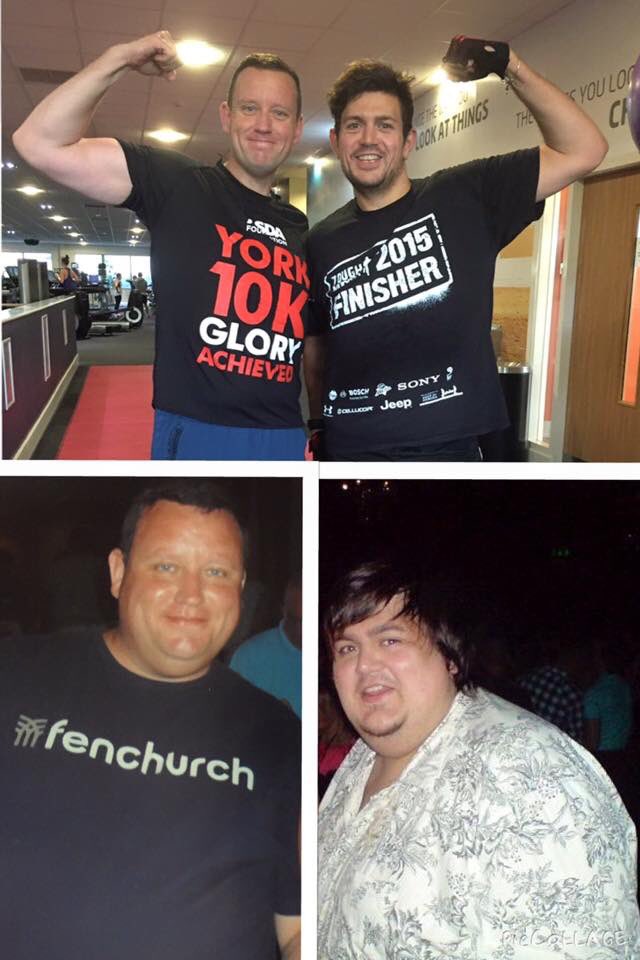 announcerphil's tweet photo. In the gym 4 years ago with @Matt_Briggs along with a reminder of where we both once were! That top picture is the level of fitness I want to get back to 👍🏻 https://t.co/Fa32OYuO7U