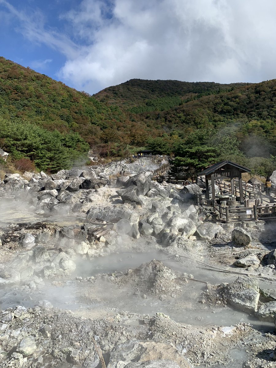 load_red's tweet image. 雲仙地獄 (長崎)
2019.10.19