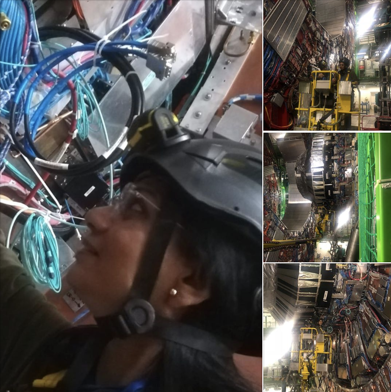 archanasharmagv's tweet photo. Rewards of a punishing schedule that our team works with 14-16 hours a day in routine at the laboratories, around the world, including weekends over the last many years to get here, not yet the midway point of the project ! #CERN #CMS #CMSMuons #CMSGEMs #MyGEMs https://t.co/5lN45OzZC8