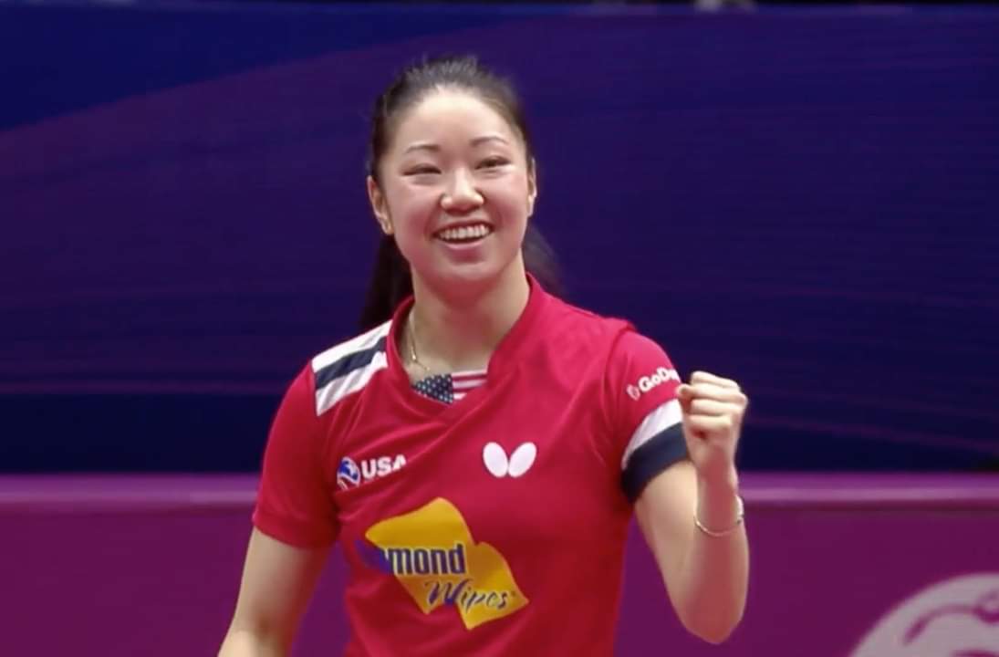usatabletennis's tweet photo. PHENOMENAL! Lily Zhang defeats 2015 World Cup Champion and current WR 9 Miu Hirano of Japan!!!
https://t.co/aVw6qAjuYq https://t.co/6HKWhOKw2B
