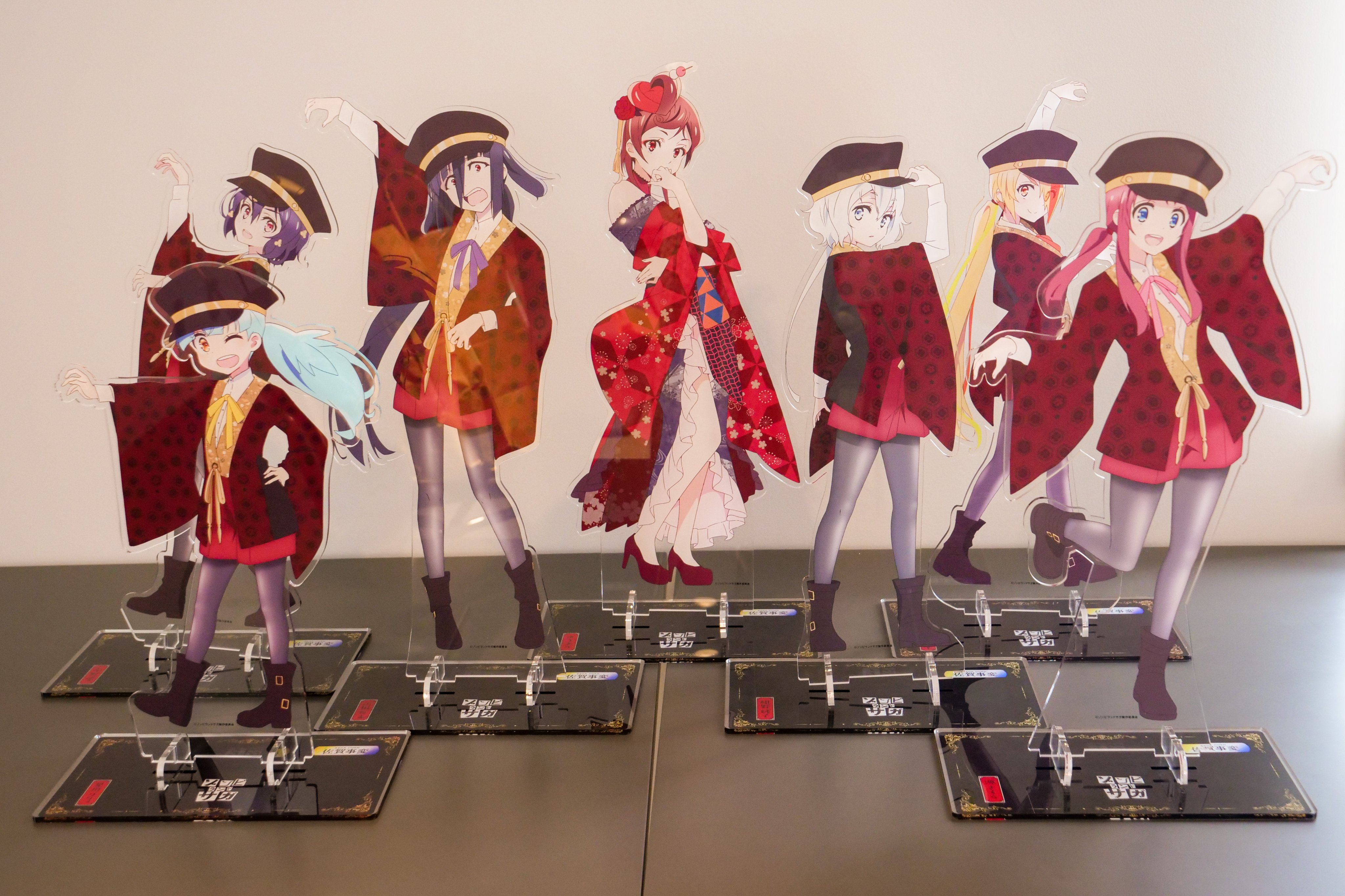 ゾンビランドサガ MAPPA展限定アクリルスタンドセット