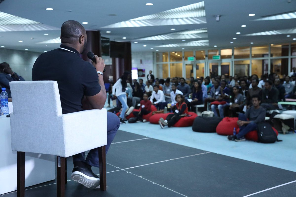 akiltechnologie's tweet photo. CTO Abou Kone à #AfriDevCon, la première conférence des développeurs Africains à Addis Abbaba dans le panel Mainstream technology stacks and trends.

#afridevcon2019 #frontend #developers #startups #codedivoire #civdev #Angular #react https://t.co/7af9TQYqkl