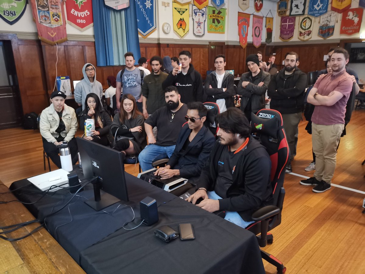 CouchWarriors's tweet photo. Tekken finals getting intense!
Watch https://t.co/5iFfYlHesb
#Tekken #cwranbat #BAMPathToEVO https://t.co/jK9GWToaIq