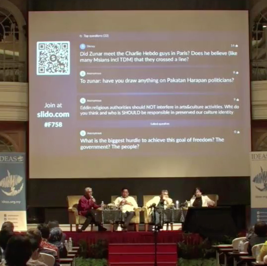 IDEASMalaysia's tweet photo. "I think religious authorities need to go through a lot of self-reflection because they are alienating a great many people...What religious authorities are doing is using institutions to exercise powers they don't actually have." - Eddin Khoo from @pusaka_my
#libcon19 https://t.co/KDBwv2pHbX