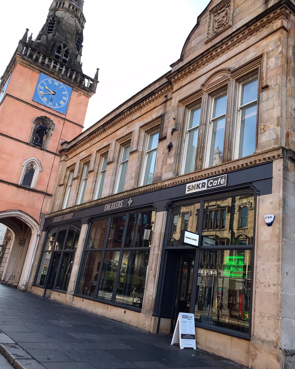 SneakersER's tweet photo. Our SneakersER Flagship Store is open from 9.30am today for all your Footwear emergencies 🚨! Find us in the heart of Glasgow City Centre...77 Trongate, G1 5HB #sneakerser #glasgow https://t.co/CsvsE1J9m8