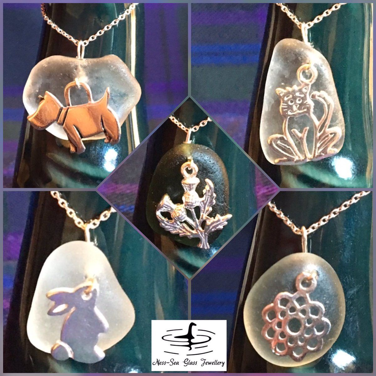 Ness_SeaGlass's tweet photo. @IJDDteam Happy International Jewellery Designer Day 😊 🎉 

All our jewellery and gifts are made exclusively with Sea Glass that we collect from the mysterious and magical shores of Loch Ness 🦕 😊 

https://t.co/GDWaOArE1p

#ijdd #sbs #queenof #ukgiftam #crafturday https://t.co/z4Fq68vtr6