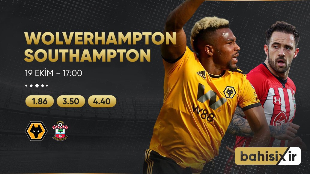 IxirBahis's tweet photo. Premier Lig kapsamında bugün 17:00'da, Wolverhampton ile Southampton karşı karşıya geliyor.

#Wolverhampton #Southampton #Bahisixir #PremierLeague https://t.co/PG2vyMIa8z