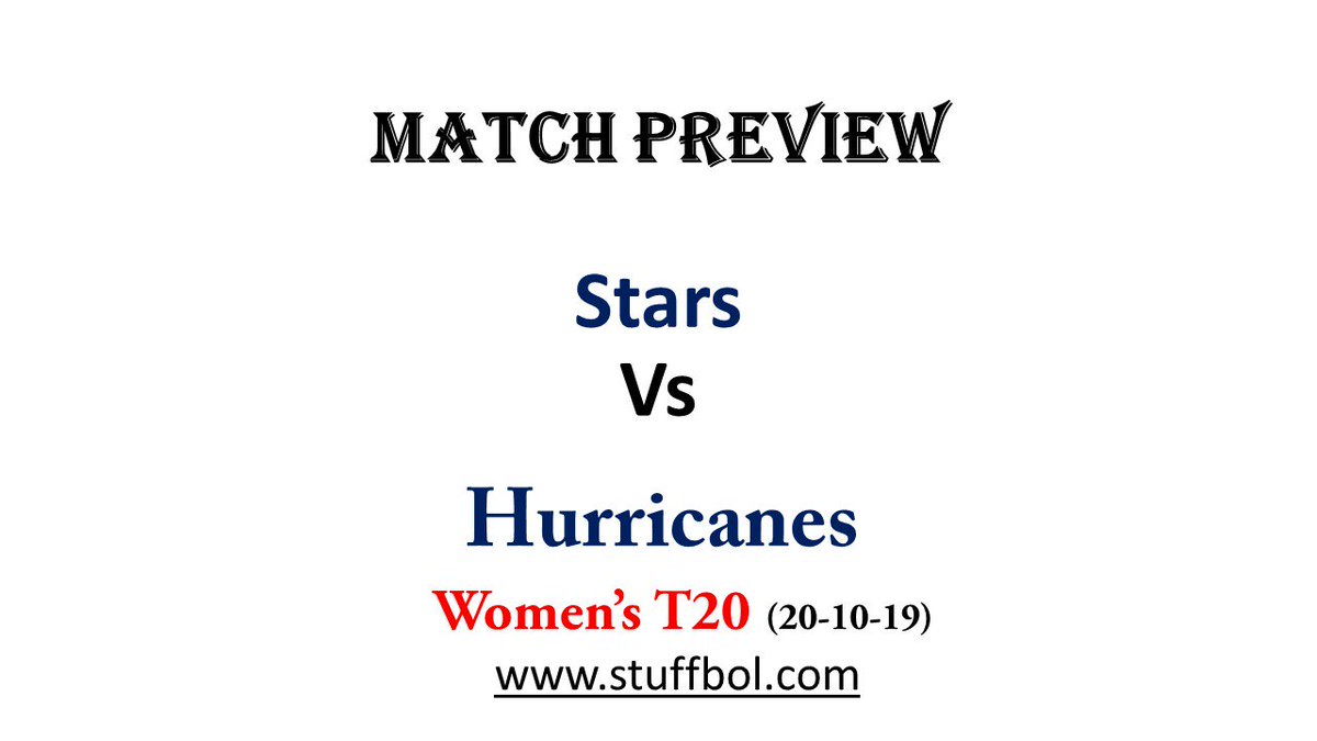 StuffBol's tweet photo. Click the link here --> https://t.co/uTRd1hUND5 <--
For Match Prediction of Melbourne Stars Vs Hobart Hurricanes
#WeWillShine #TeamGreen #WBBL05 #TasmaniasTeam #MSvHH #MSWvHHW #HHvMS #HHvsMS #HHWvMSW #MSvsHH #MSwvHHW https://t.co/xgIgiyEZkM