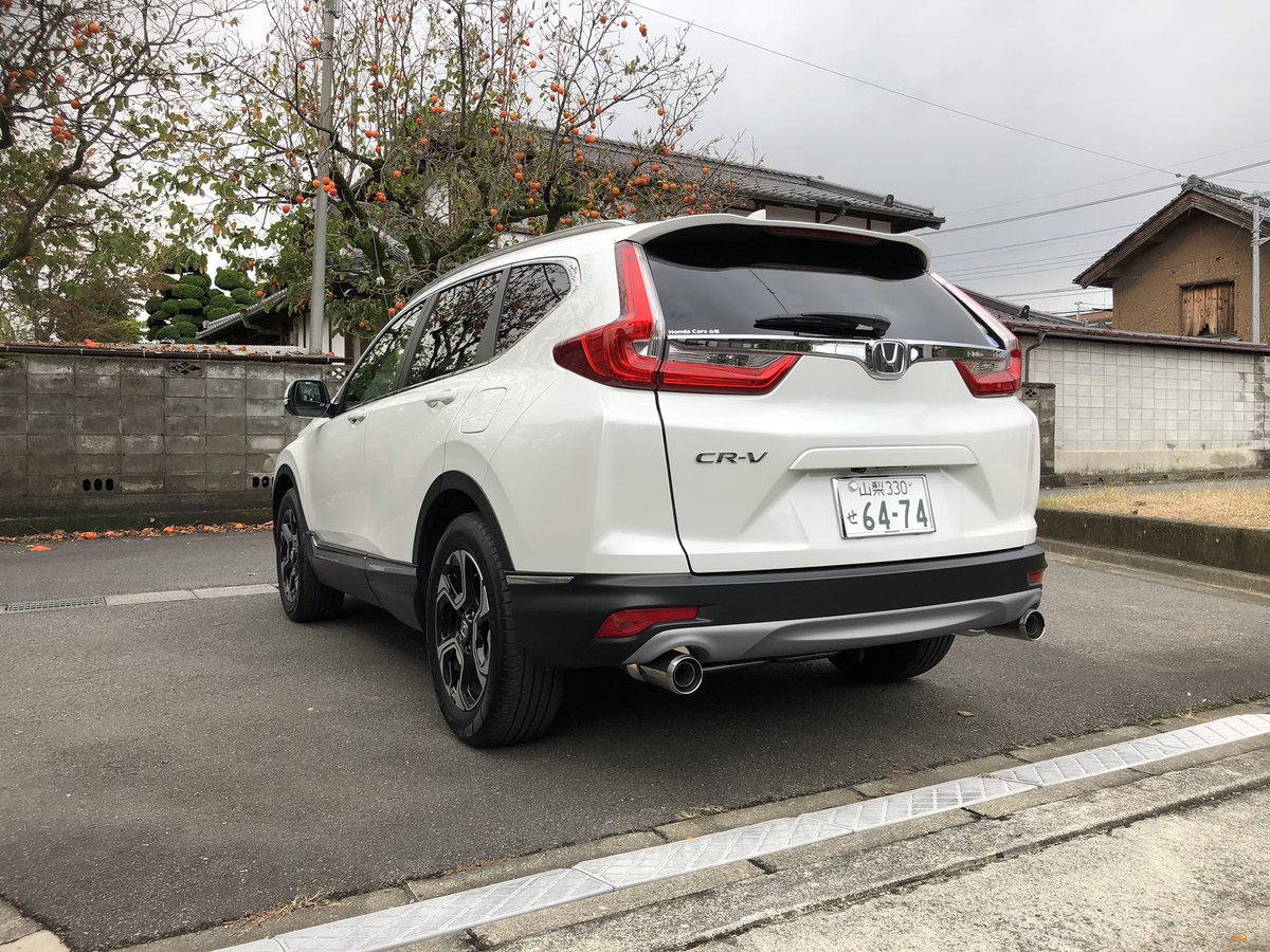 mattunn777's tweet photo. 次の車納車しましたー！
CRVの1.5リッターVTECターボです！
納車30分後に無限エキゾーストも打ち込みました笑笑😂 https://t.co/imsIgRusTX