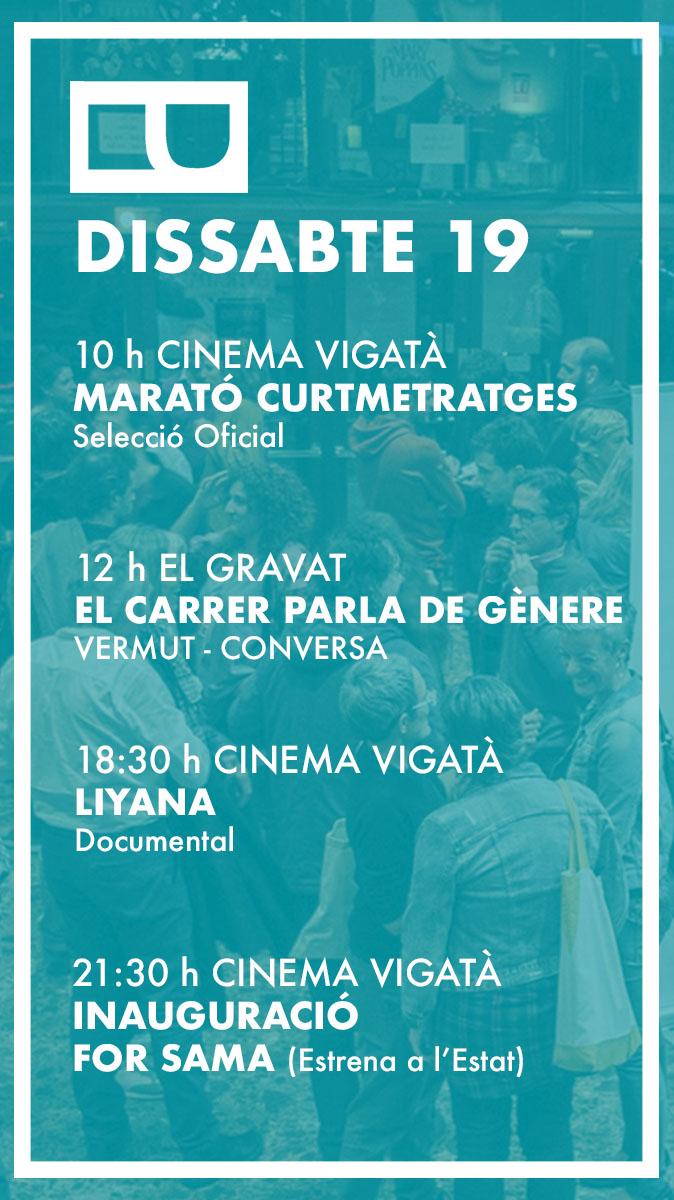 araulaura's tweet photo. Avui no et perdis els actes del primer dia de @FProtesta! Portem un any projectant-lo i ens agradaria que hi sigueu! 8 dies de cinema i pensament crític. Veniu!
#OctubreProtesta #Protesta2019 https://t.co/LQXyB2tj5Q