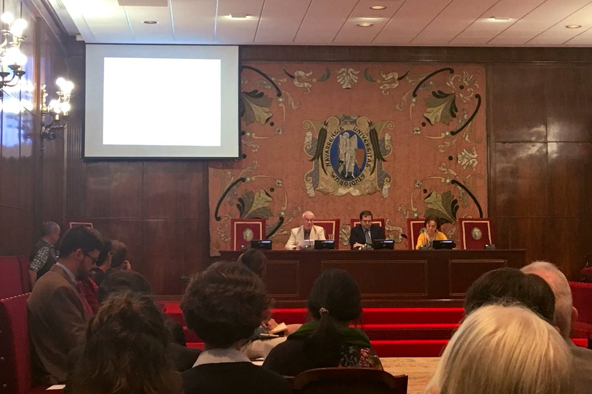 CoreUnav's tweet photo. We start the last day of the conference with David Carr, emeritus professor at @EdinburghUni with his talk “From Character to Parable and Allegory Varieties of Moral Imagination in Fictional Literature”. #CoreConference19 https://t.co/2q1J4oP2sY