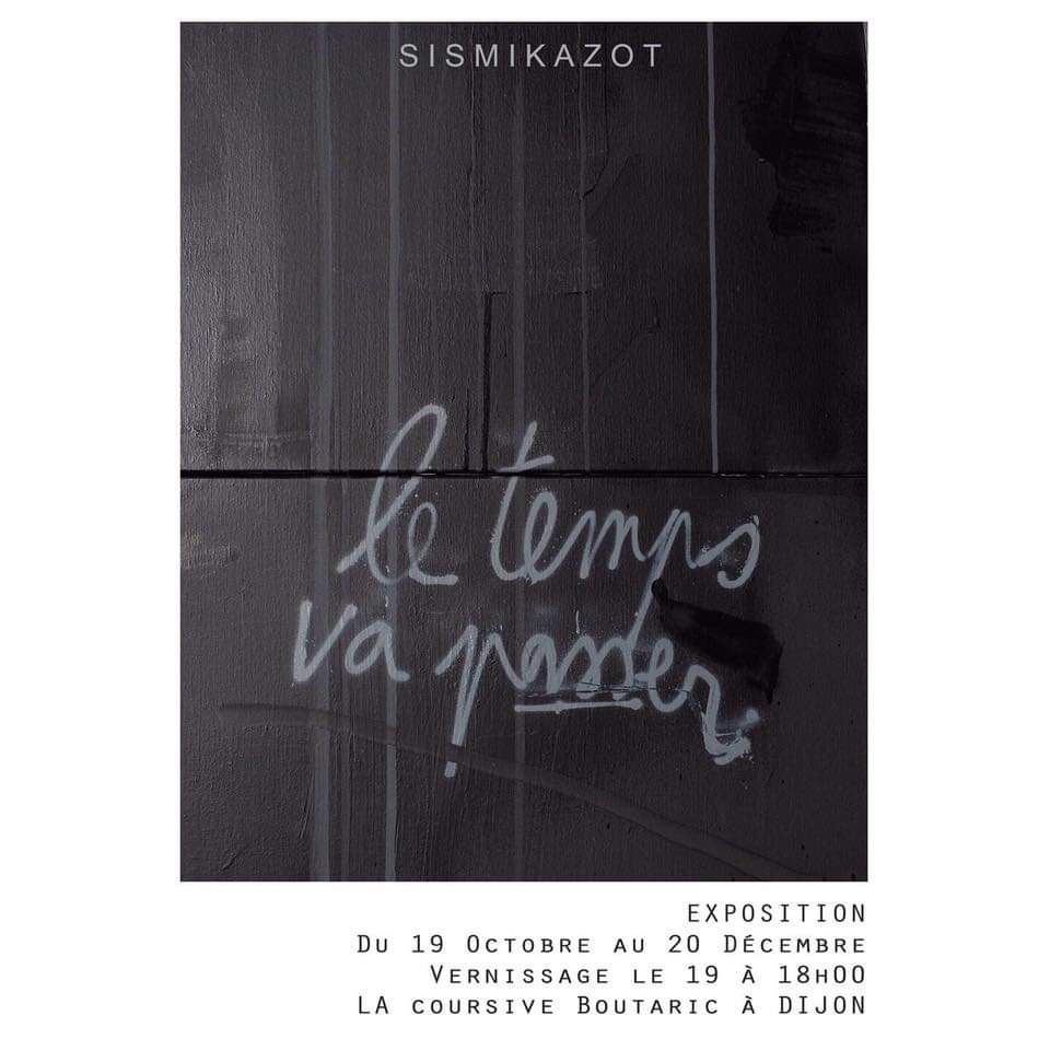 ZUTIQUEdijon's tweet photo. [BANANA PSCHIT 🍌] Nouvelle exposition de @sismikazot à La Coursive @ptceboutaric, 33 place Galilée, Dijon. 
"Le temps va passer" parle du temps, des images et des scènes figées, paralysées par l’oubli. 

Vernissage ce soir a 18h 🎉

🔥 https://t.co/1OMBvHiKDz https://t.co/FveAwtjuRG