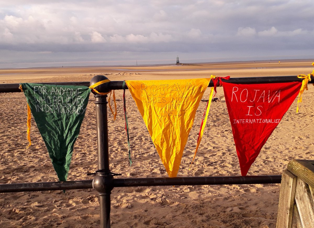 <a href="/RISEUP4R0JAVA/">RiseUp4Rojava</a> <a href="/KurdsCampaign/">Kurdistan Solidarity Campaign</a> <a href="/KurdishAssembly/">Kurdish People’s Assembly</a> <a href="/starrcongress/">Kongra Star Women's Movement Rojava</a> <a href="/YPJInternation3/">YPJInternational</a> <a href="/CAATuk/">Campaign Against Arms Trade</a> <a href="/RojavaNetwork/">Rojava Network</a> <a href="/CommuneInt/">Internationalist Commune of Rojava</a> <a href="/jeremycorbyn/">Jeremy Corbyn</a> <a href="/KurdishYouthUK/">Kurdish Youth Movement - UK</a> This marks the start of a weekend of action across the UK, answering the call to #RiseUp4Rojava.

You can support Rojava by:
- joining a protest near you
- contacting politicians to demand they stop the war 
- donating to the Kurdish Red Crescent: justgiving.com/heyvasor