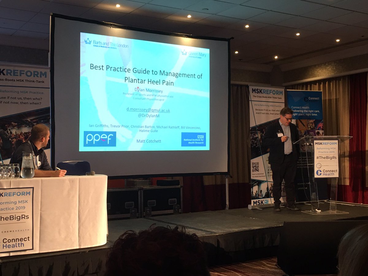 JaneCCowley's tweet image. Best practice for plantar heel pain to kick off Saturdays course ✅👍🏼 #TheBigRs #MSKReform