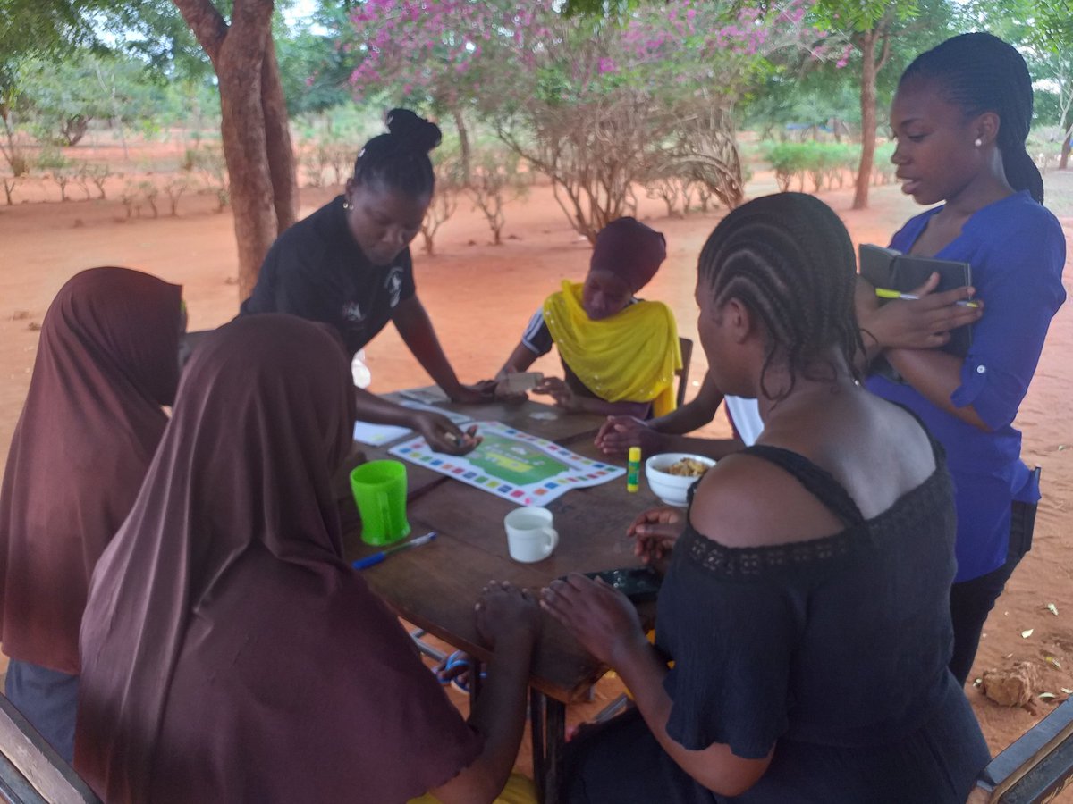 SdaTanzania's tweet photo. HAPPENING NOW at Mayanga Secondary School, SDA team with @freiraum_   having a very interesting mind playing game with the girls.

#EducationForAll 

@LiiKeFinland 
@arikoivu https://t.co/0qqoHAIyAc